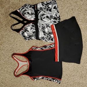 ZERO XPOSUR Swimwear 3 Pieces, Tankini Swim Tops, Swimskirt & Swimsuit Bottom